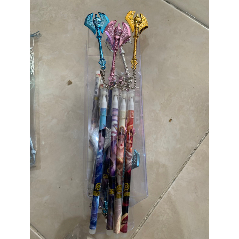 

PEN KARAKTER MOBILE LEGEND / PULPEN KARAKTER UNIK ANAK COWOK DAN CEWEK