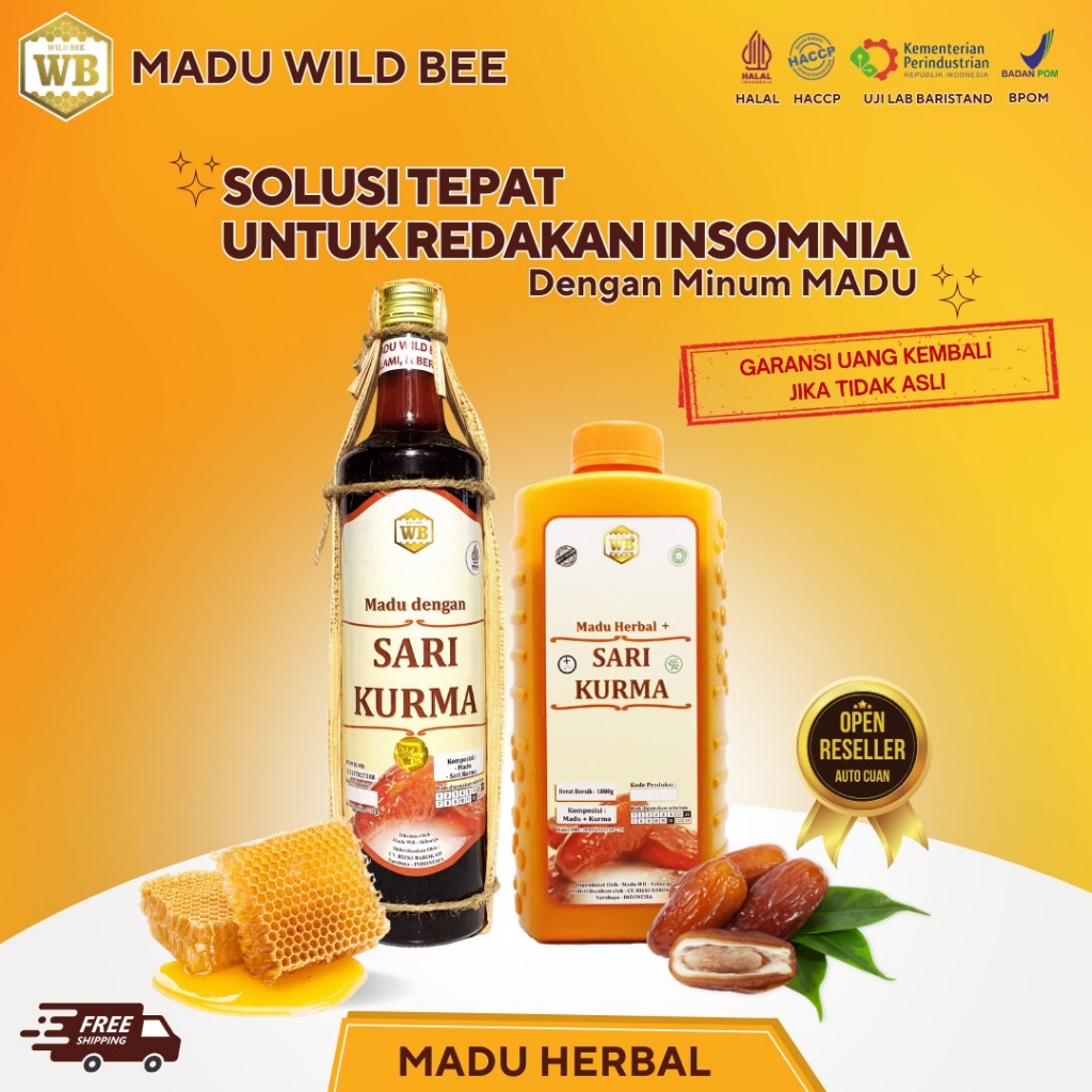 

[PROMO] Madu Sari Kurma - Garansi 100 % Madu Asli