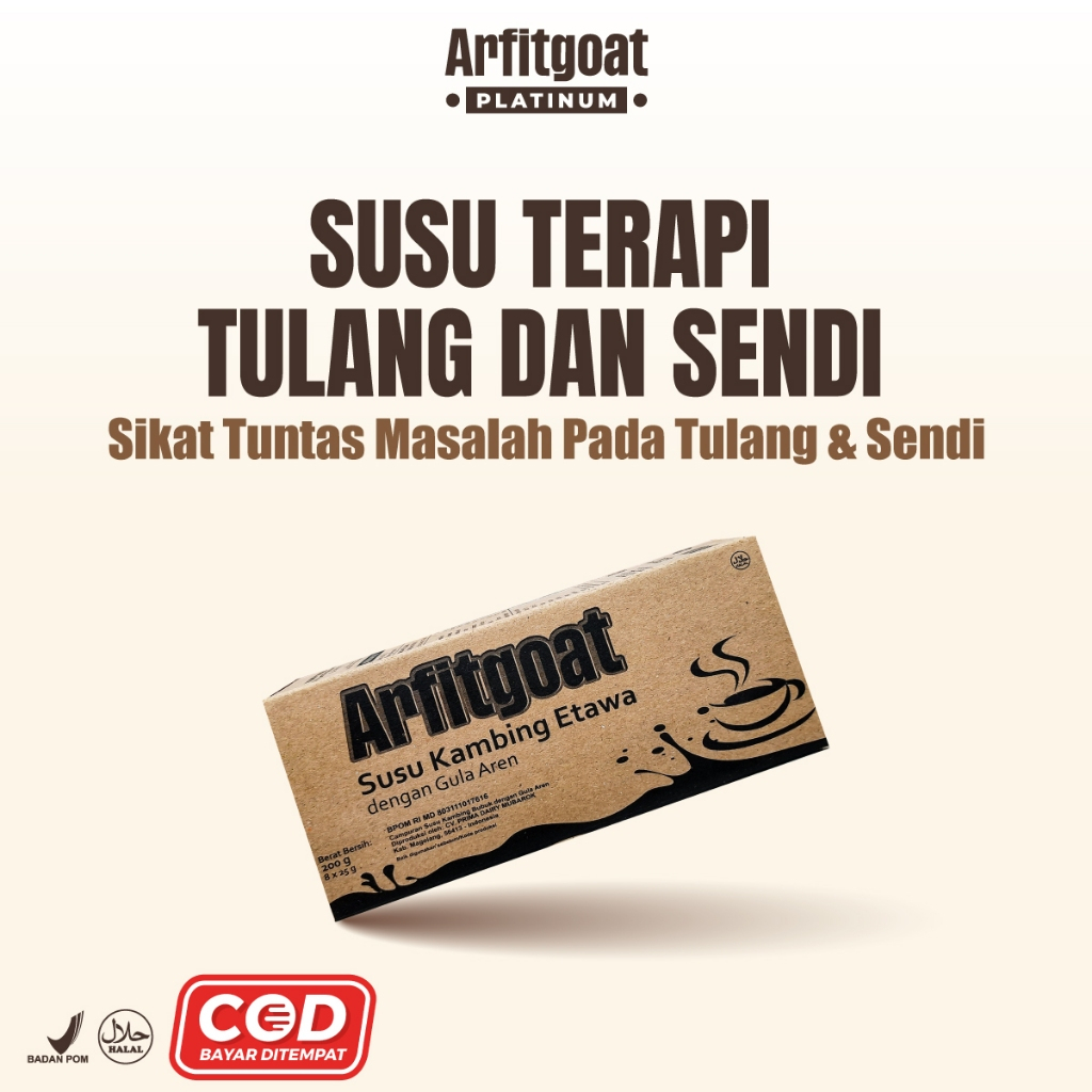 

Arfitgoat Susu Kambing Etawa Dengan Gula Aren