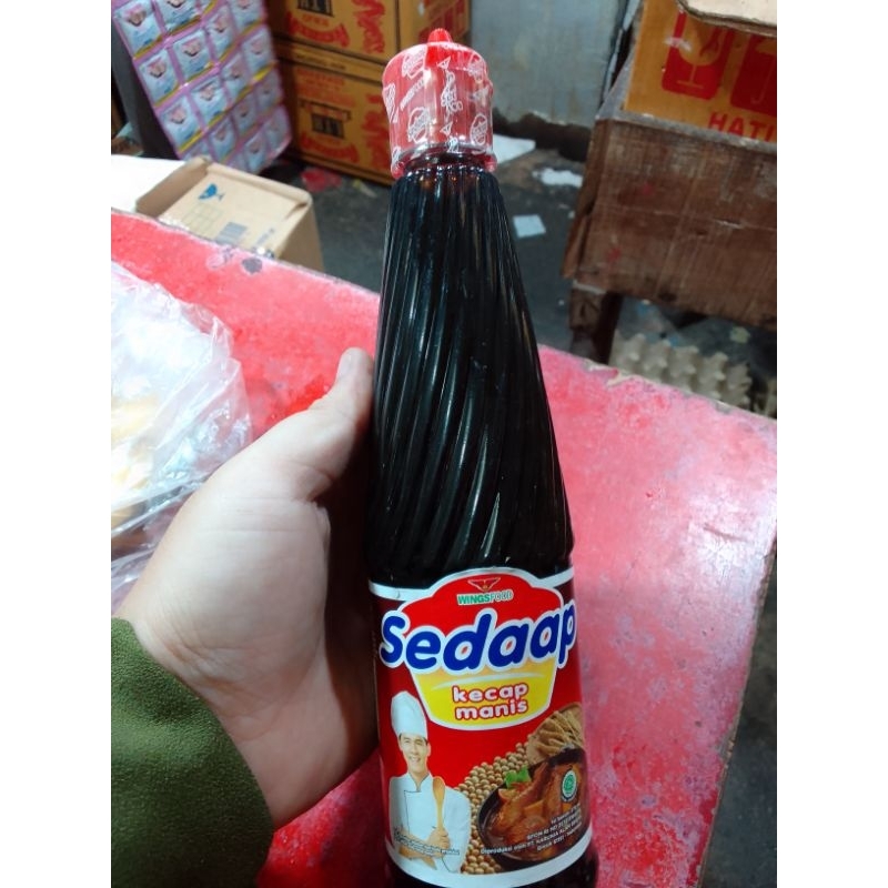 

Kecap manis sedap botol tanggung