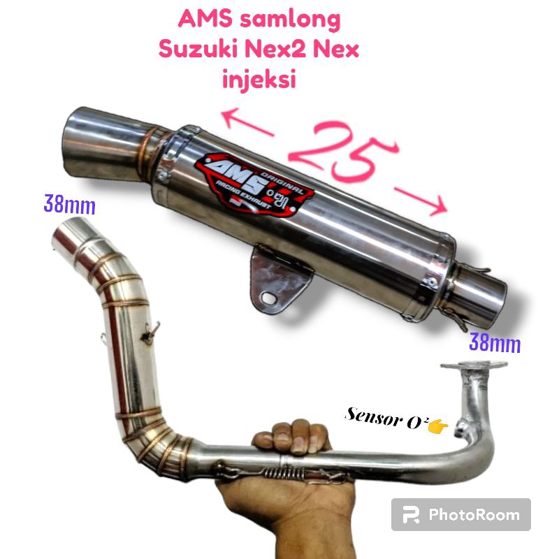 Knalpot Samlong Suzuki Nex fi Nex 2 Nex injeksi Suzuki  address fi