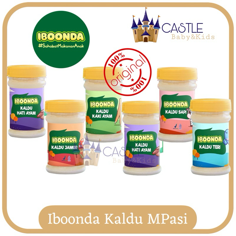 

IBOONDA Kaldu MPASI Kaldu Bayi Non MSG Non Gula Garam - Kaldu Mpasi Instant