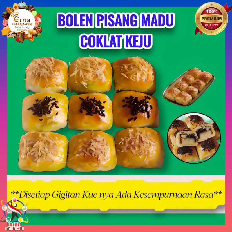 

Bolen Pisang - BOLEN PISANG MADU COKELAT KEJU - Paket Hemat 3 Pack