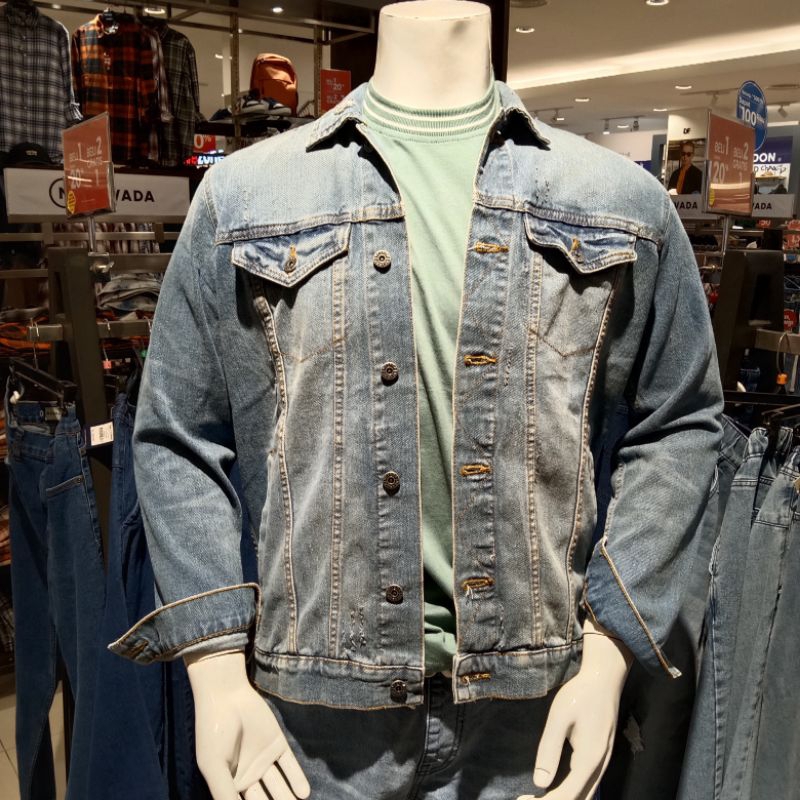 NEVADA JAKET DENIM | JAKET CASUAL PRIA | ORIGINAL