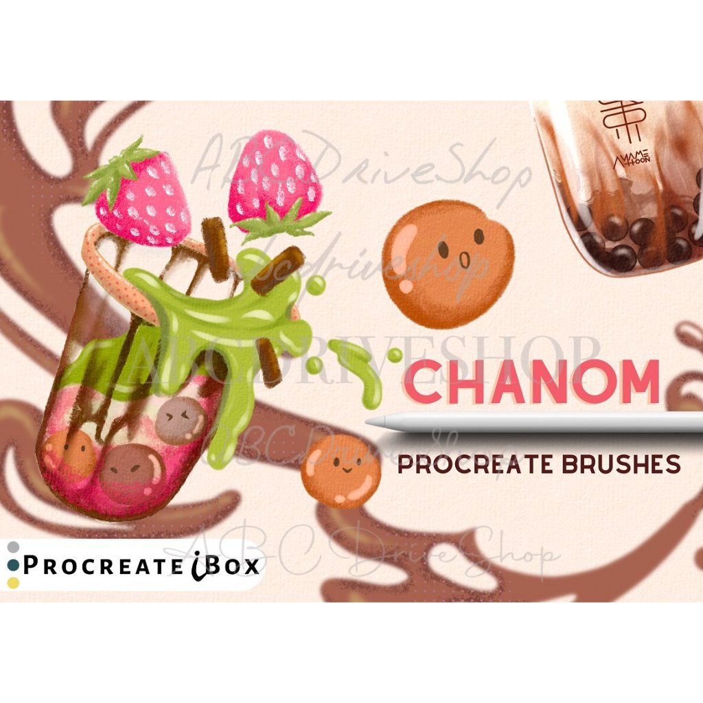 Procreate Brush - Chanom Illustration Procreate Brush