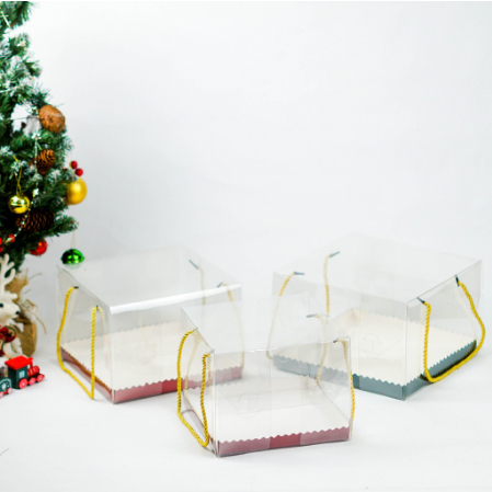 Kotak Mika Tali Box Mika Transparan Box Cake Mika Box Nasi Mika Box Seserahan Box Mika tali Kotak Mi