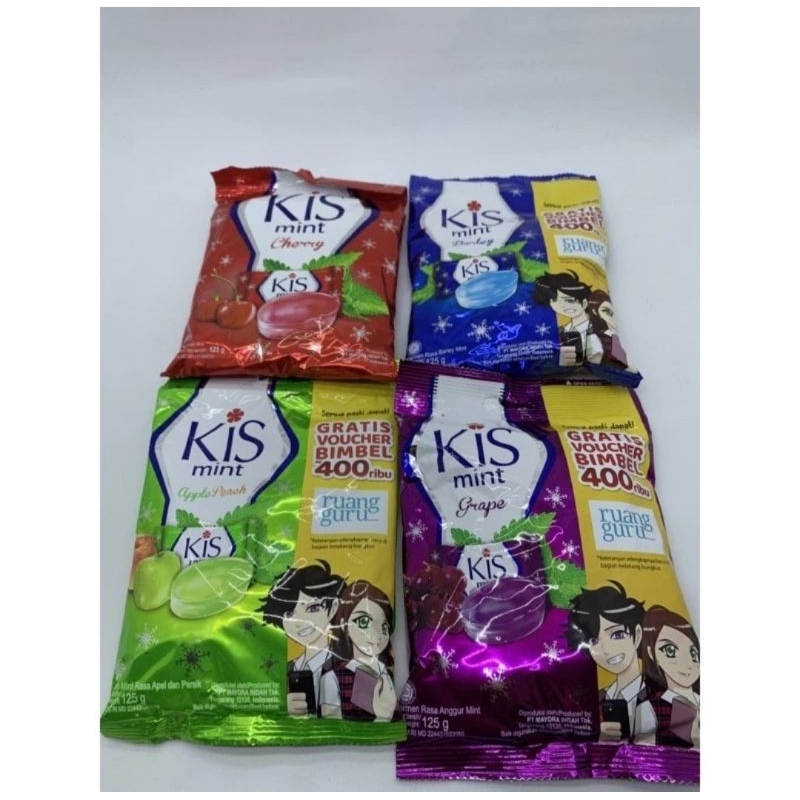 

PERMEN KISS Mintz Bag 125g All Varian