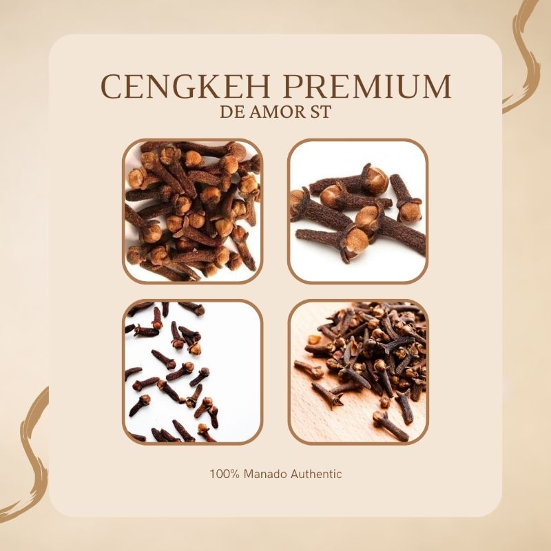 

Cengkeh Murni De Amor ST Cengkeh kering Asli Murah