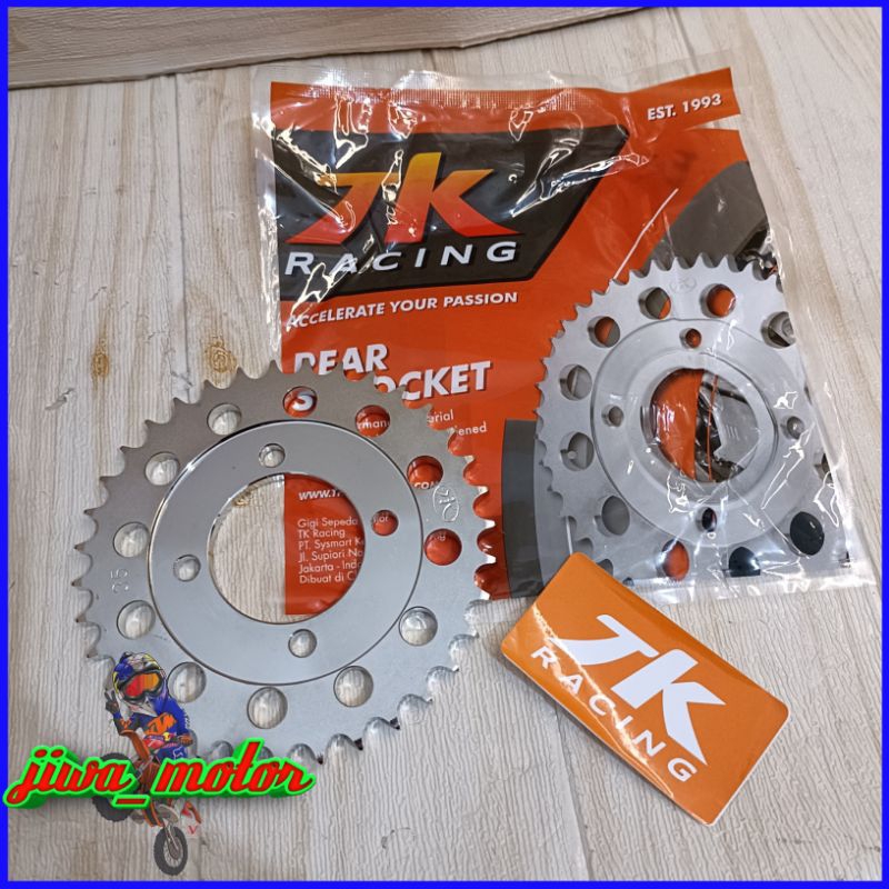 Gear belakang 428 TK racing Supra x lama Grand legenda win fit lama ukuran 35 36 37 38 39 40 41