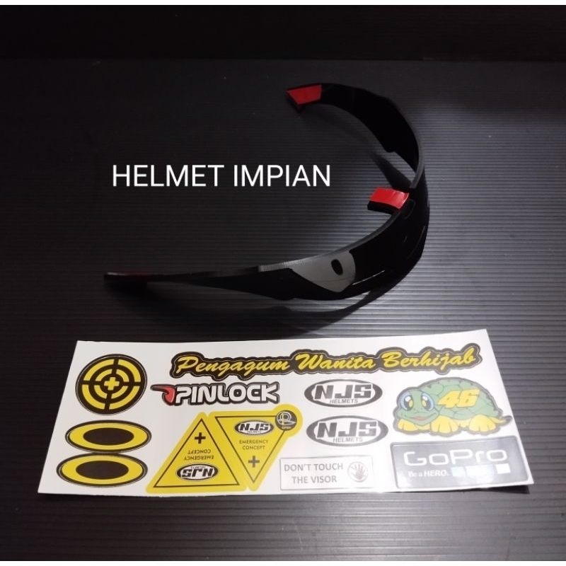 SPOILER HELM NJS KRONOZ+STIKER
