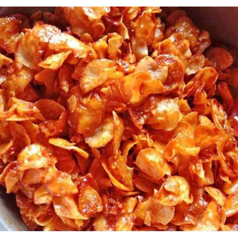 

kripik balado pedas manis singkong gurih & renyah