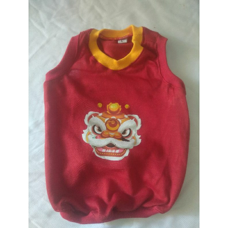 baju kucing anjing kaos barongsai