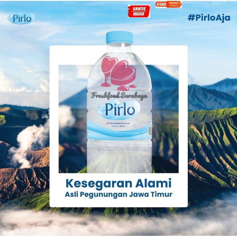 

❤️Freshfood❤️Air Mineral Pirlo botol 600ml 1ktn