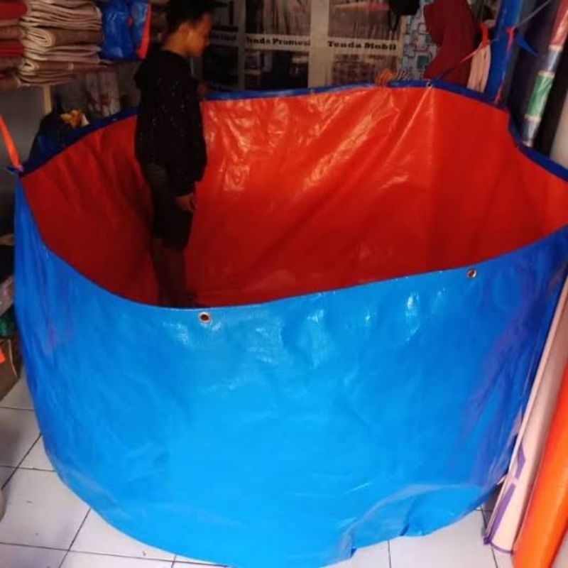 Kolam Bulat Diameter 2 ,Tinggi 1 mtr