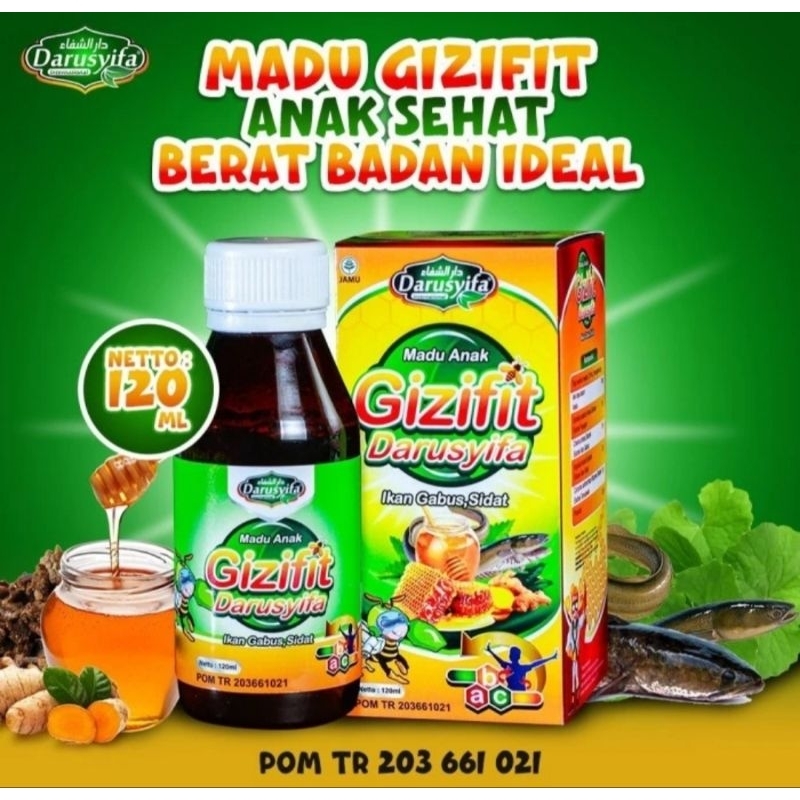 

MADU ANAK GIZIFIT DARUSYIFA 120 ML