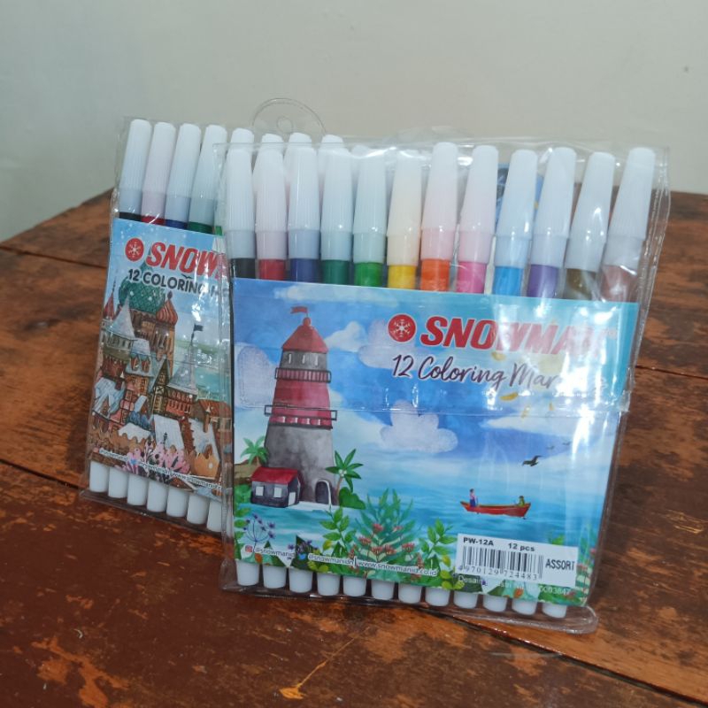 

Spidol warna 12 Snowman