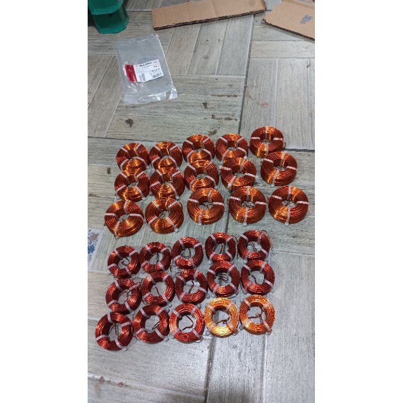 coil lilitan crossover pasif 0,41mh 1mm