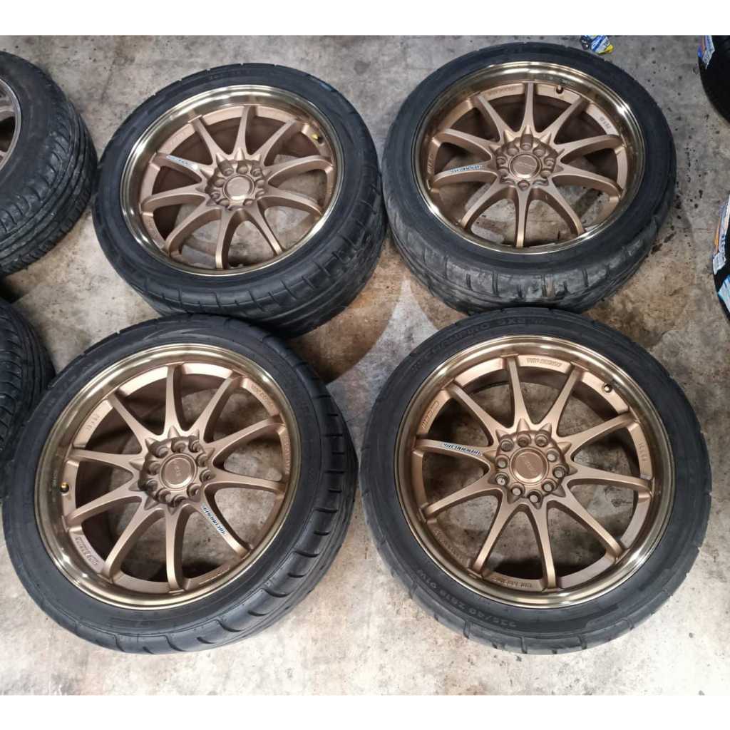 Velg Mobil Bekas Ring 18 Lubang 5 CE28 R18X8 10X112-114,3  ET35 BAN 235-40 265-35 R18