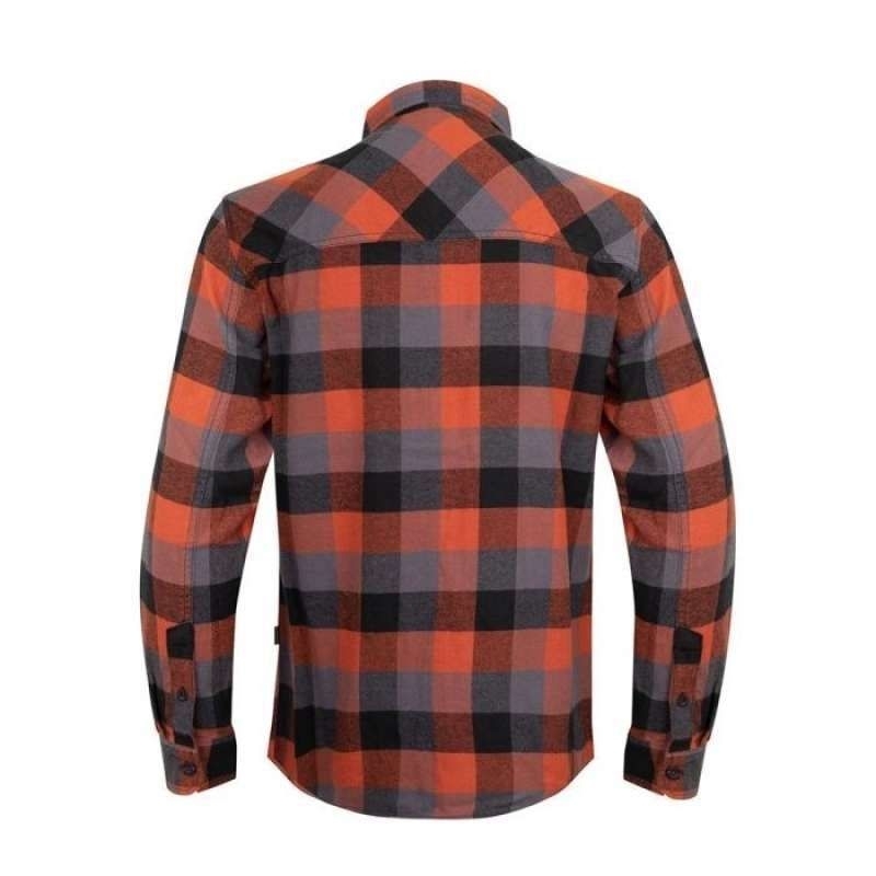 Kemeja Flanel Eiger X-Field, Orange, S