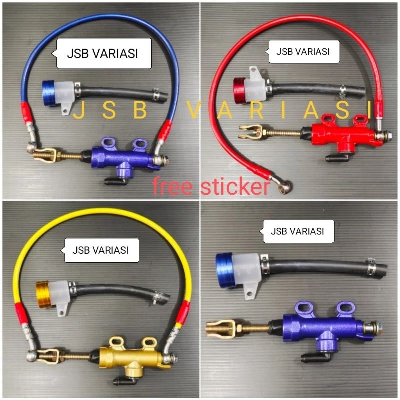 Master Rem Belakang Tonjokan Belakang Brembo Plus Selang Rem Brembo - JSB VARIASI