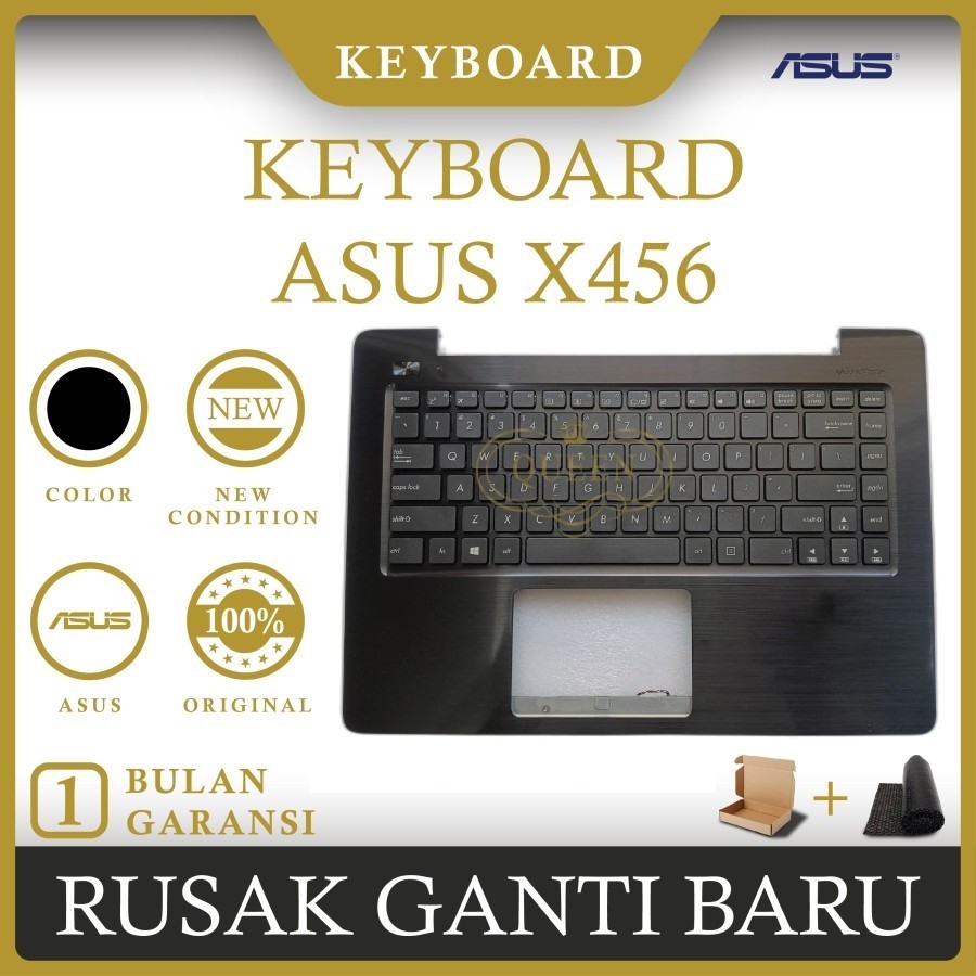 KEYBOARD FRAME LAPTOP ASUS X456 X456U (Set Speaker) ORIGINAL