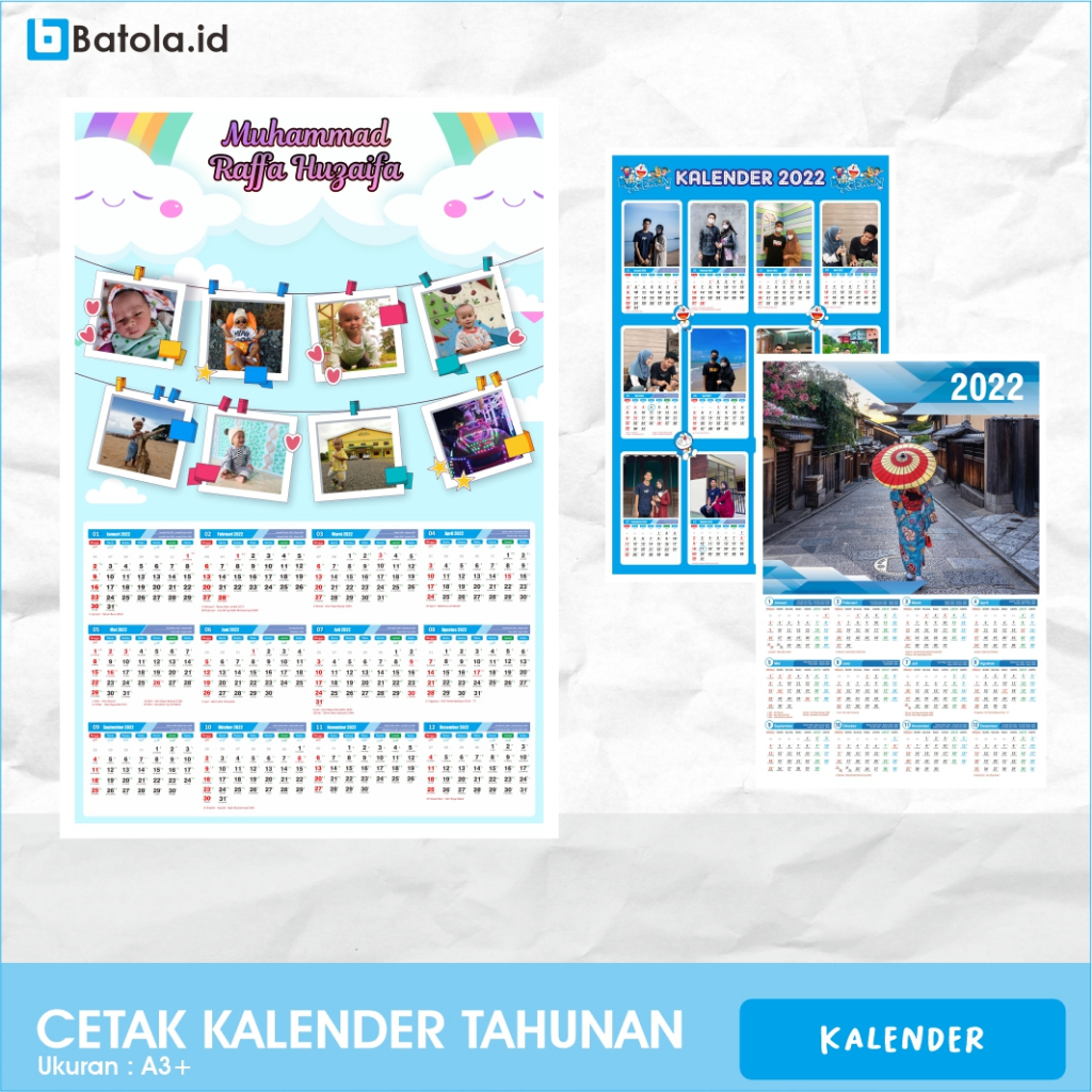 

Cetak Kalender Dinding 12 Bulan Ukuran A3+