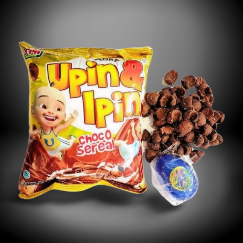 

Kerupuk Upin Ipin Snack rasa choco sereal isi 10 pcs @30gr