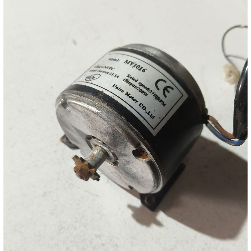 Dc Motor My 1016 24V 200W 2750Rpm Ex Copotan Scuter