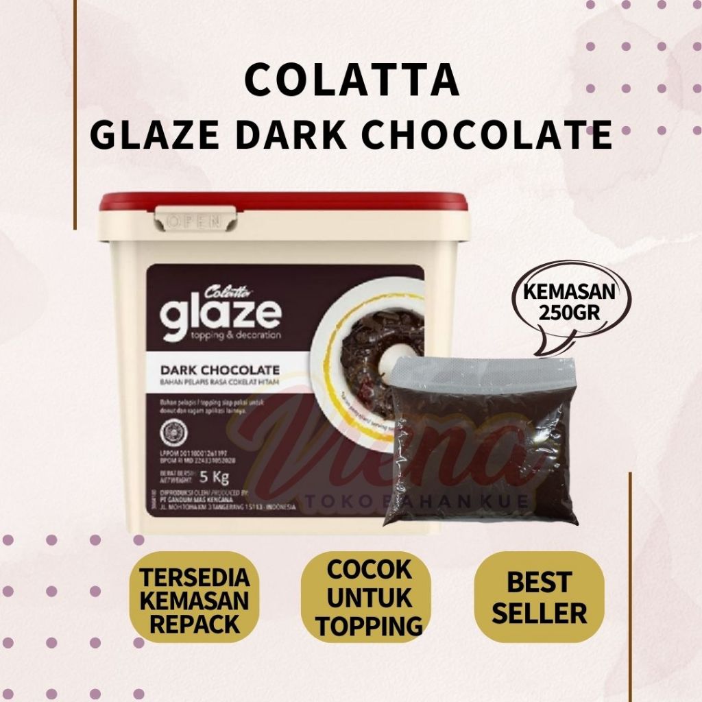 

Colatta Glaze Dark Chocolate / Tiramisu REPACK 250gr