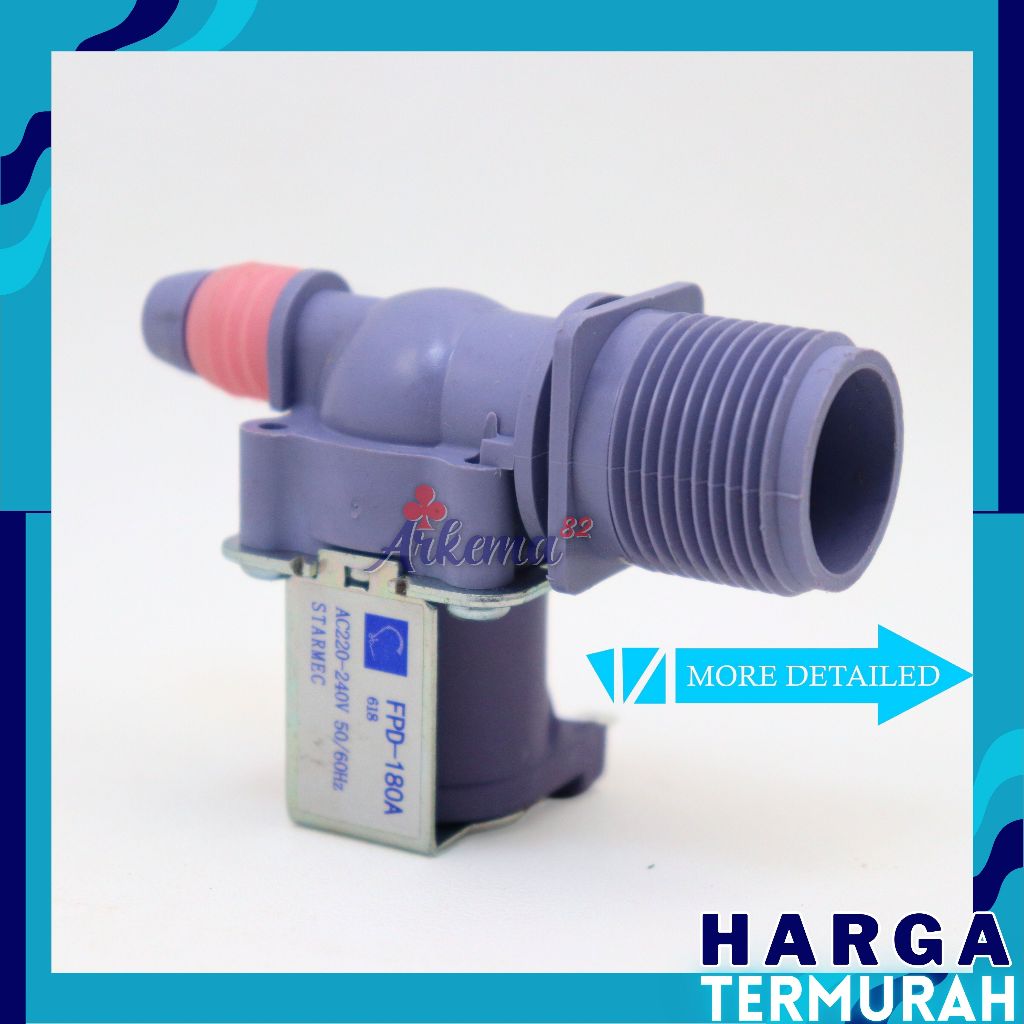 RK SOLONOID MESIN CUCI FPD-180 WATER INLET OTOMATIS MASUK AIR MESIN CUCI OTOMATIS MESIN CUCI
