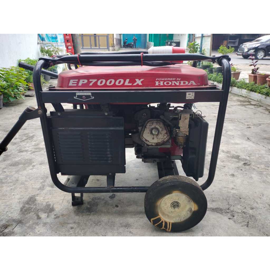 Mesin Genset Honda Oshima OG7000LX 5000 Watt Starter Original - NoMinus