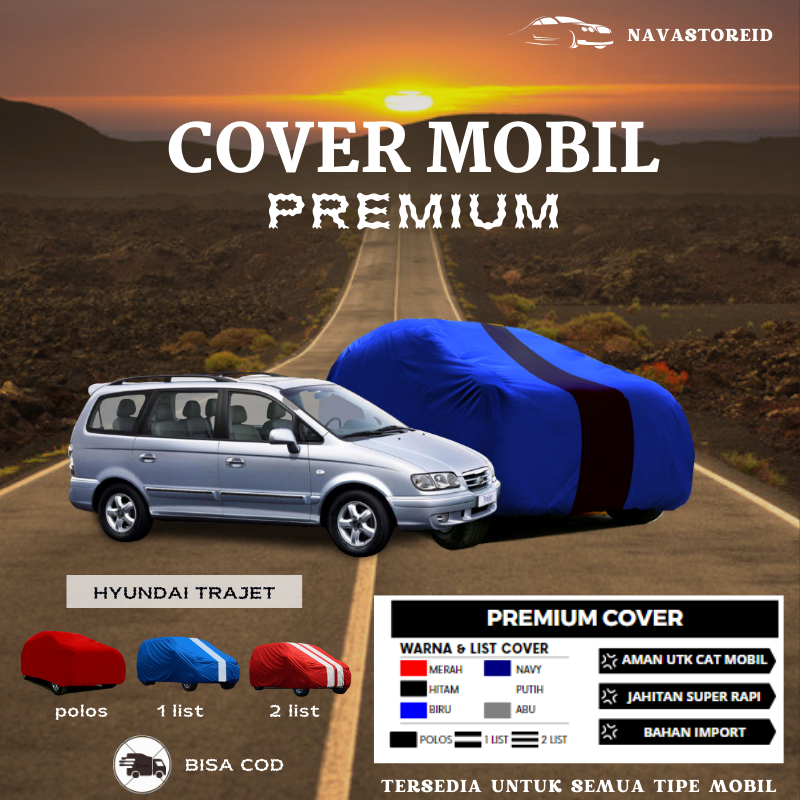 Hyundai Trajet Cover Waterproof Premium Body Cover / Sarung Mobil Hyundai Trajet Hyundai Ioniq