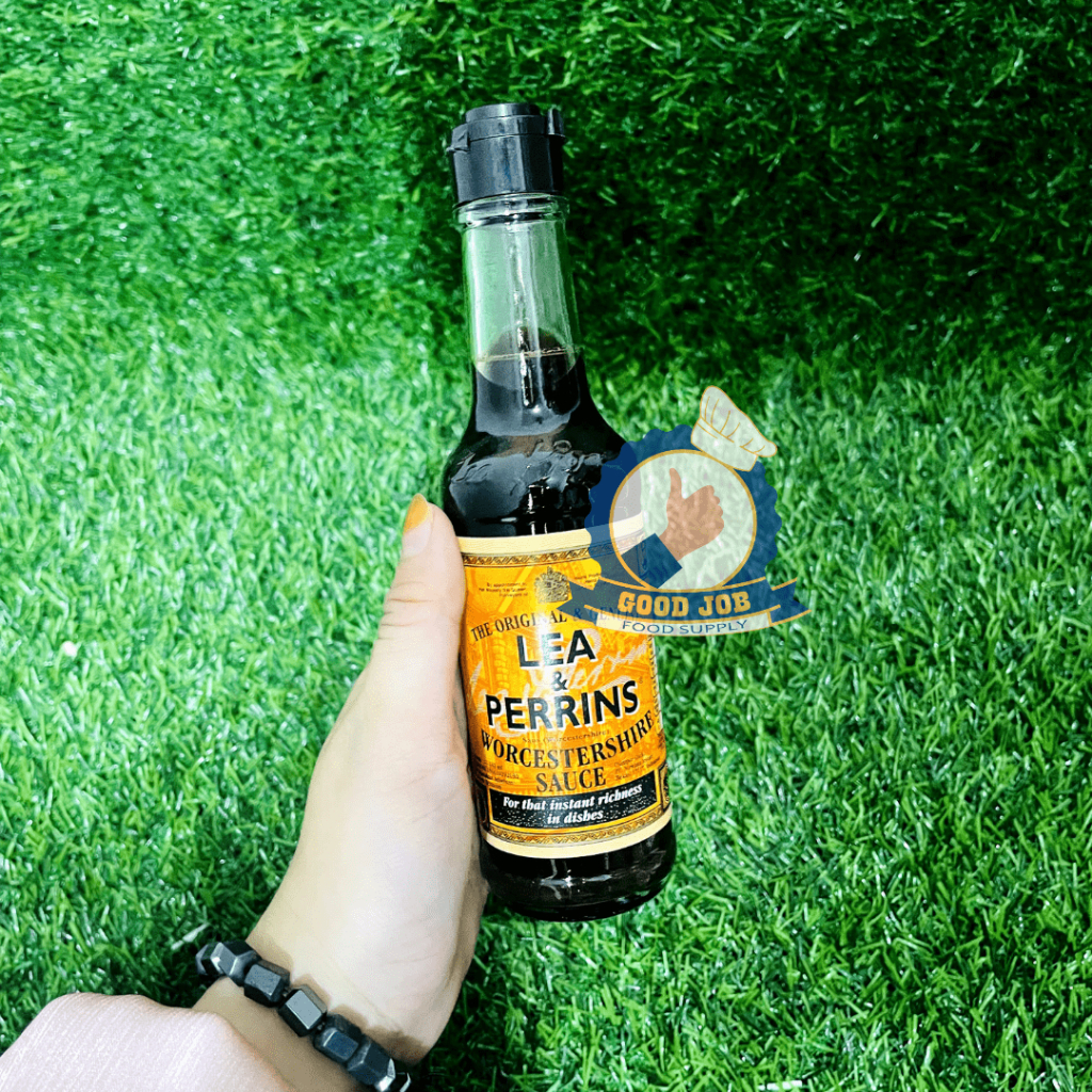 L&P Worces Sauce 142ml - Saus Inggris Import Halal Lea & Perrins Kecal Inggris