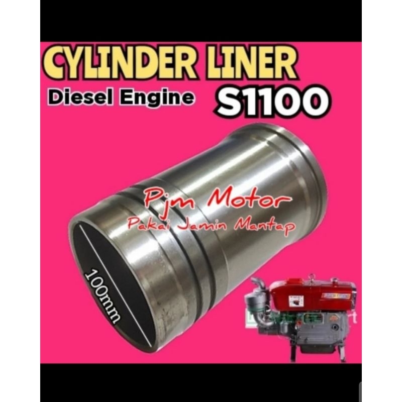 S1100 boring cylinder liner S 1100 16 pk mesin dompeng