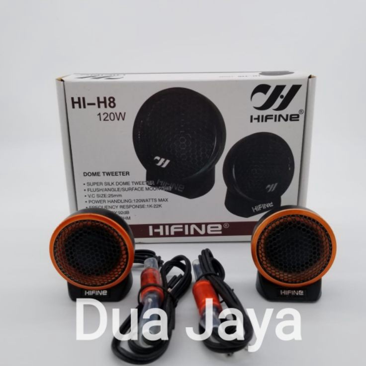 WrH Tweeter Mobil Tweeter Hifine H8 h Kualitas Premium