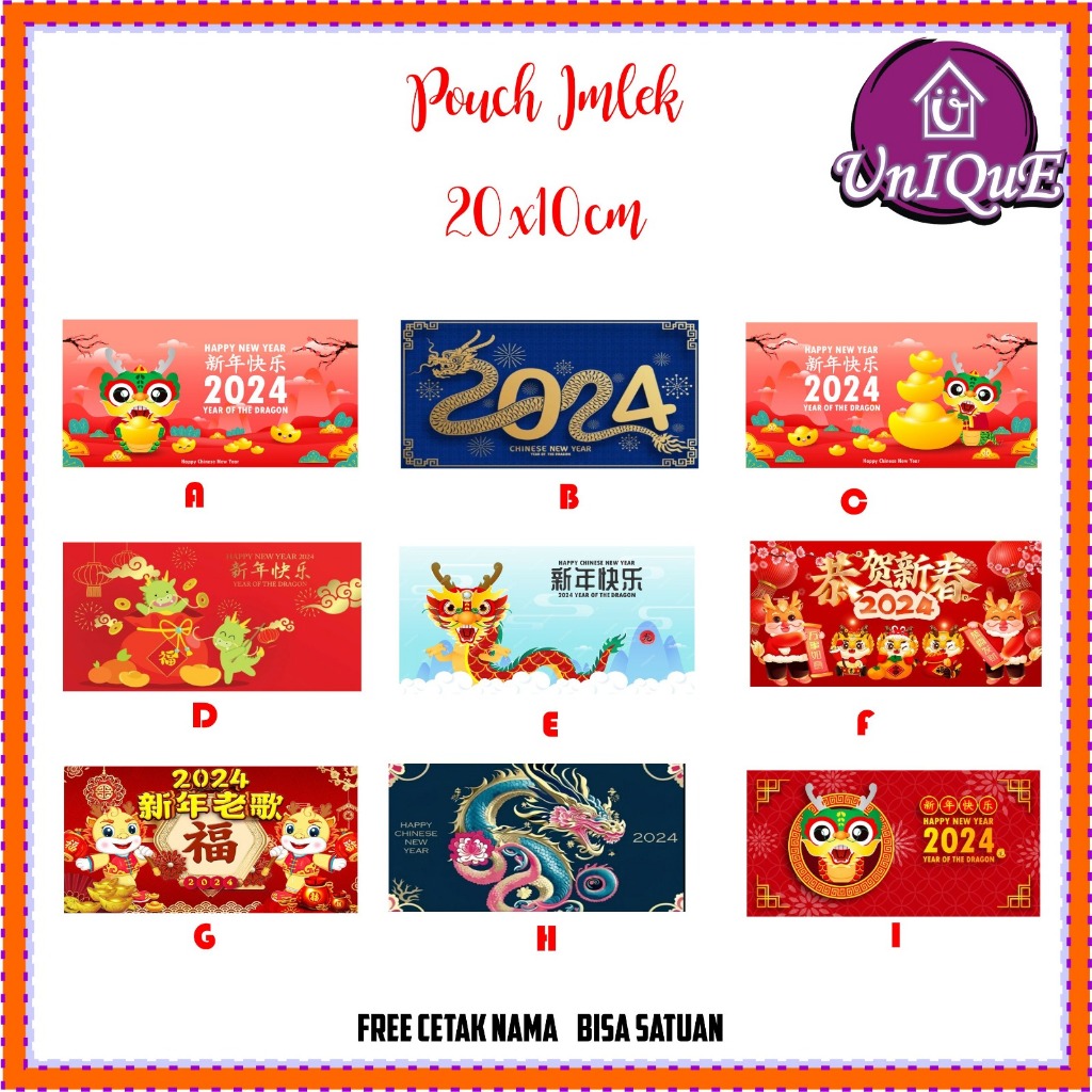 

Tepak imlek/ tepak angpao/ tepak print/ tepak murah/ tepak pernama/ pouch custom/goodie bag imlek/ imlek murah/ souvenir imlek