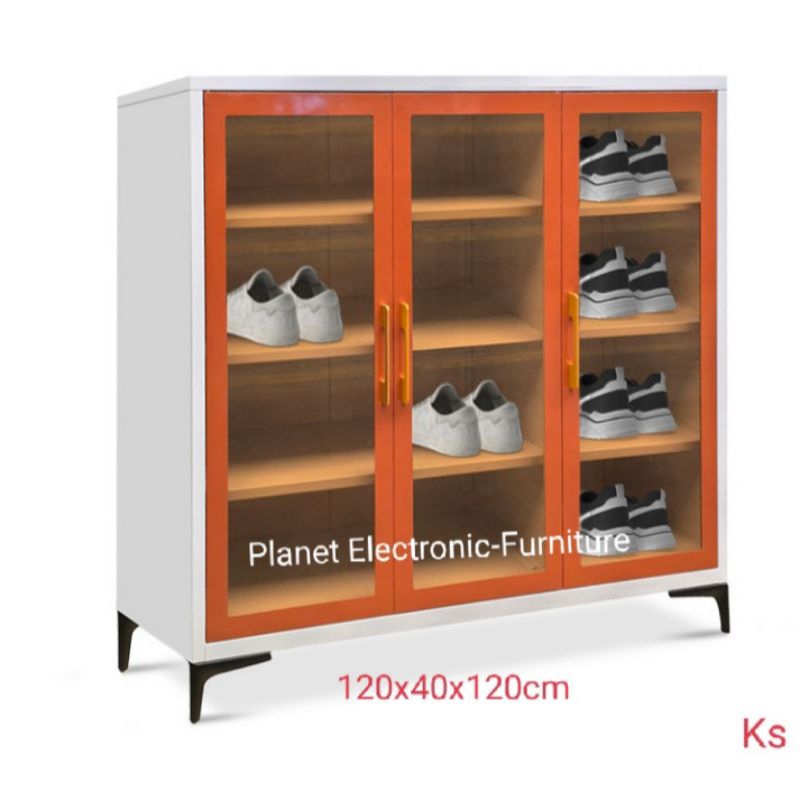 Bufet Serbaguna plat besi 120cm  Rak Sepatu Plat Besi  Rak Serbaguna  Meja Serbaguna  Meja Besi  Lem