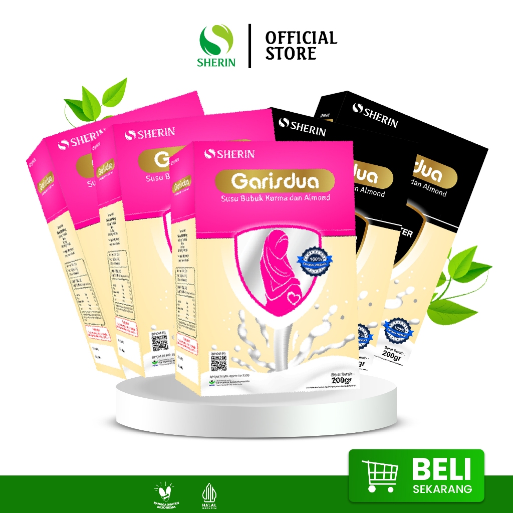 

Susu Garisdua Wanita & Pria Etawa Premium PROMO BUNDLE 3 Wanita & 2 Pria Bundle Pria 2 200gr