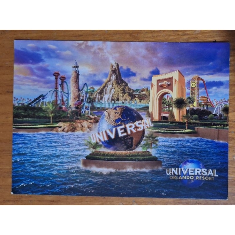 

kartu pos universal studio/universal studio postcard