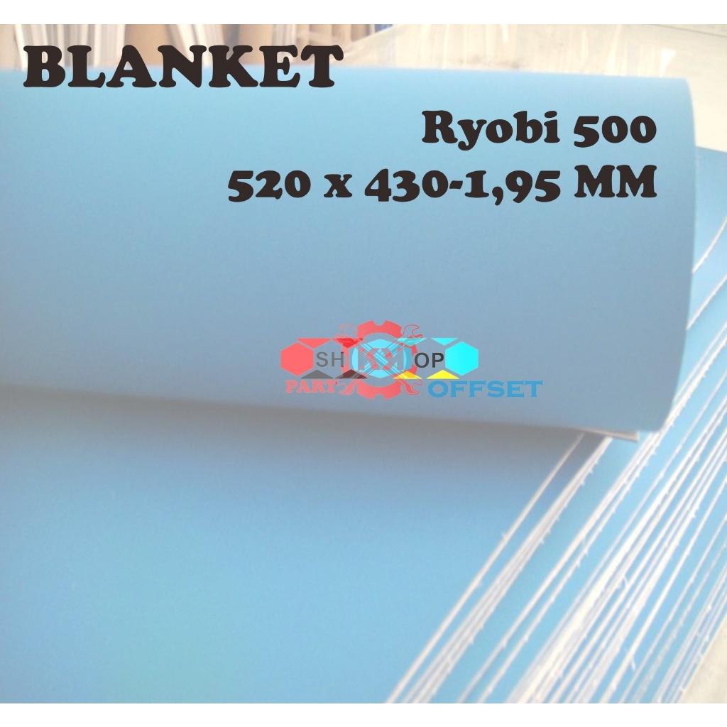 blanket mesin cetak offset ryobi 500
