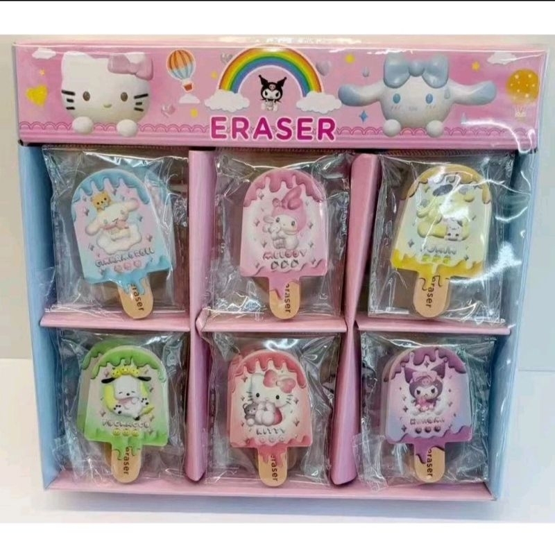 

Penghapus ice cream super mini sanrio
