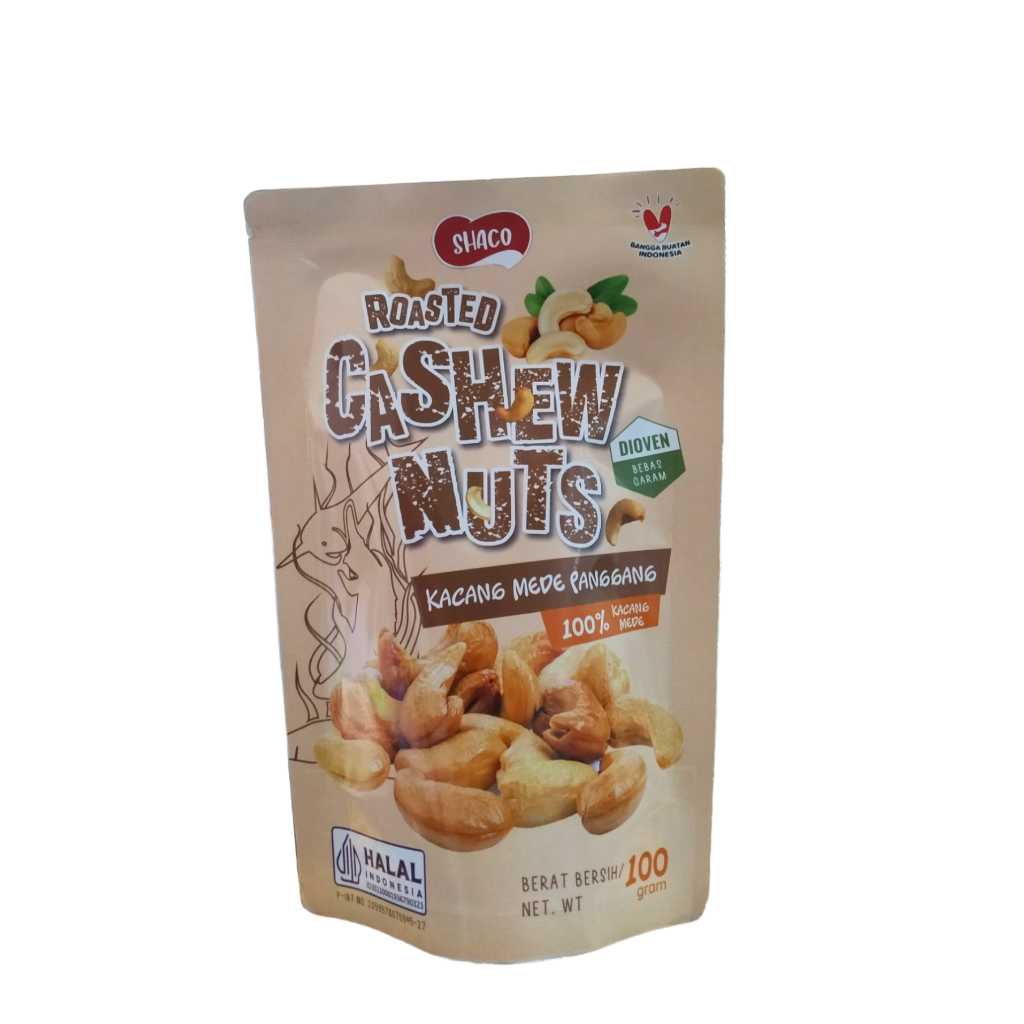 

galeripamasa30 Cashew Nuts Kacang Mede Mente Oven Snack Camilan Sehat 100gr