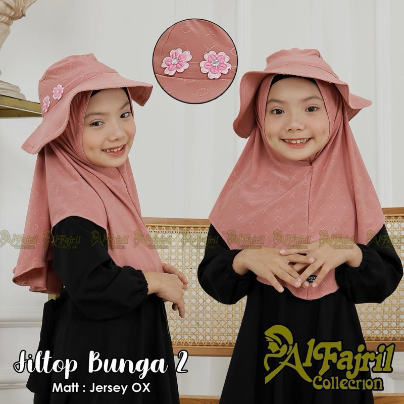HIJAB TOPI BUNGA AL FAJRI