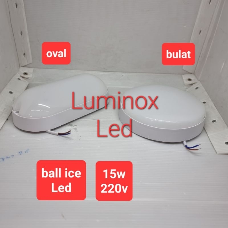 lampu teras plafon garasi led 15w 15 watt dinding ball ice led 15watt 15 w putih taman outdoor 220v