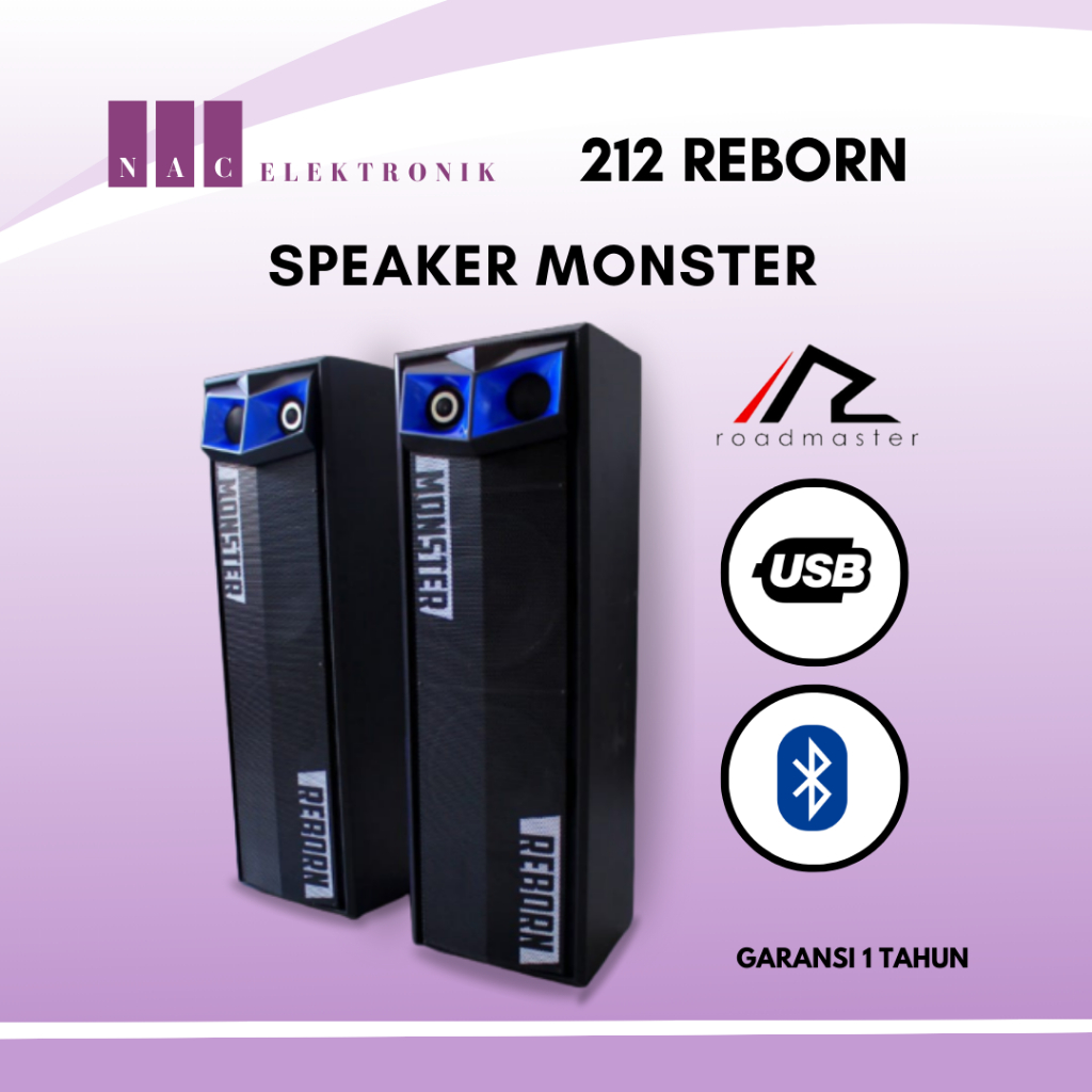 ROADMASTER SPEAKER AKTIF - MONSTER 212 REBORN