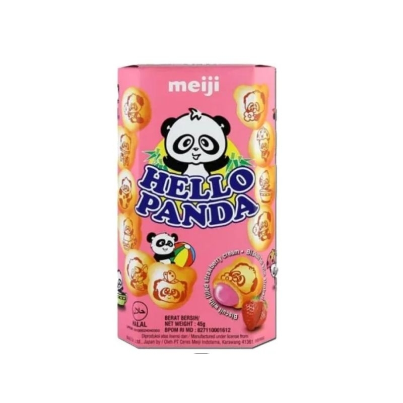 

Hello panda biskuit meiji 40gr