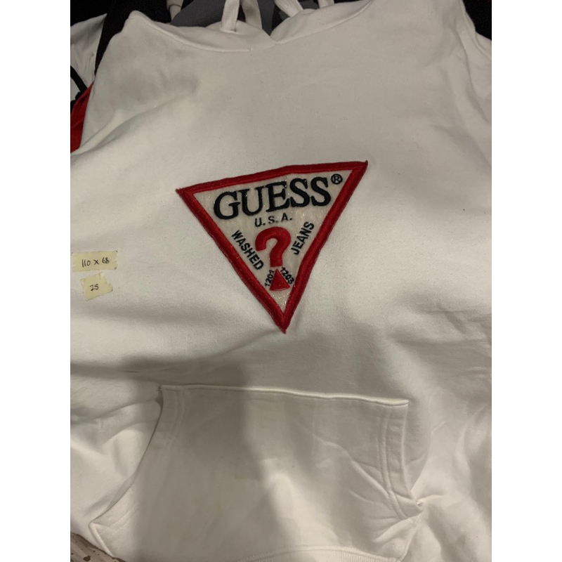 Hoodie guess putih