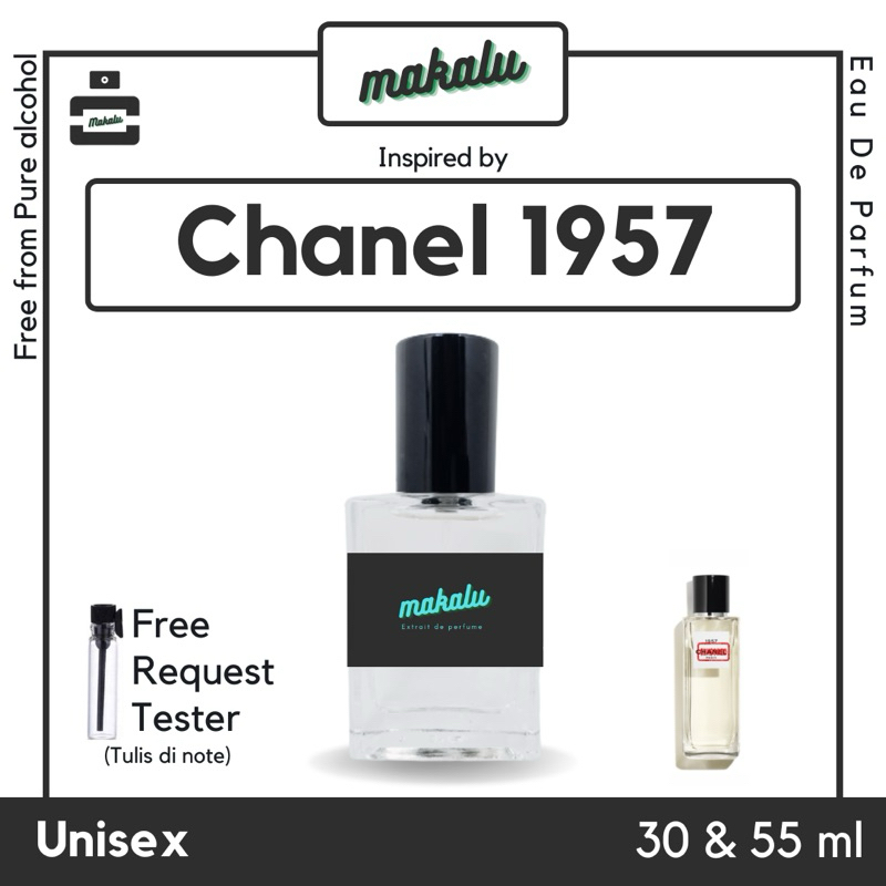 Inspired parfume CHANEL 1957 By makalu parfum - PARFUM SUGA CHANEL 1957 BY MAKALU - PARFUM UNISEX