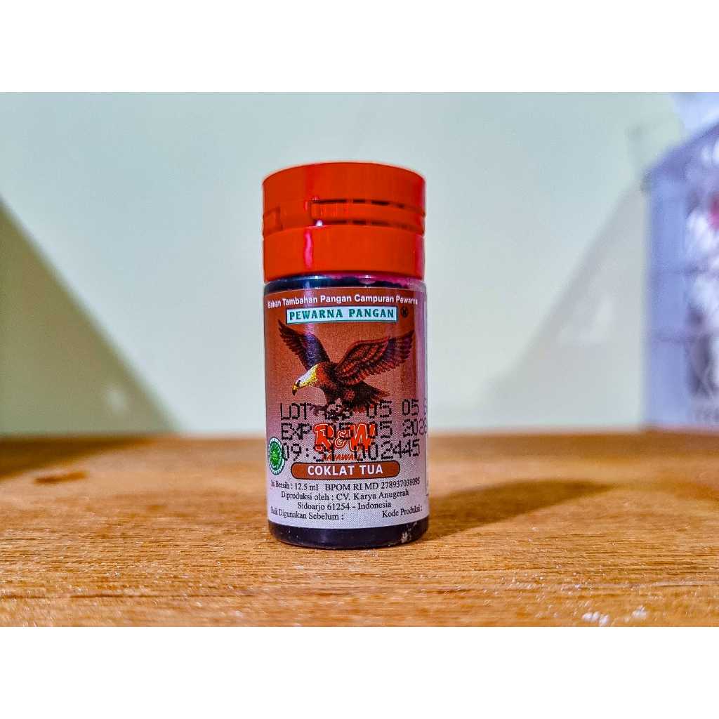 

R&W WARNA COKLAT TUA PEWARNA MAKANAN