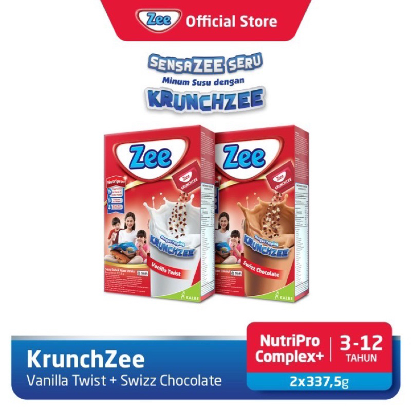 

Zee KrunchZee Swizz Chocolate 337.5gr (NO BOX)